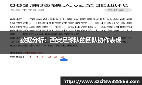 数据分析：西安足球队的团队协作表现