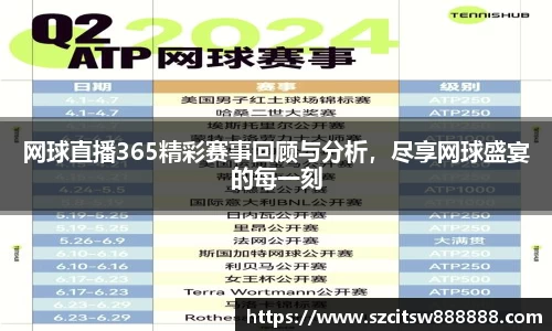 网球直播365精彩赛事回顾与分析，尽享网球盛宴的每一刻