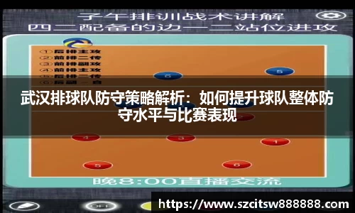 武汉排球队防守策略解析：如何提升球队整体防守水平与比赛表现